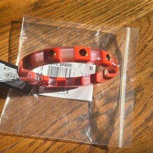Kate Spade seeing stripes bangle new with  tags original $98